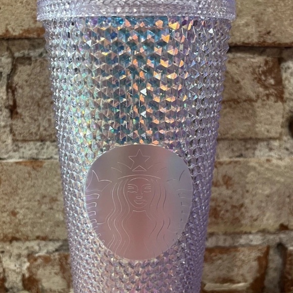 NEW Starbucks Holiday Limited Iridescent Unicorn Jewel Tumbler Venti 24oz Clear - Picture 11 of 13